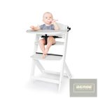 Kinderkraft etetőszék Enock fa fehér