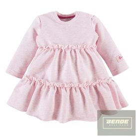 EEVI hosszu ujjú pamut ruha Ceremony roz Melange