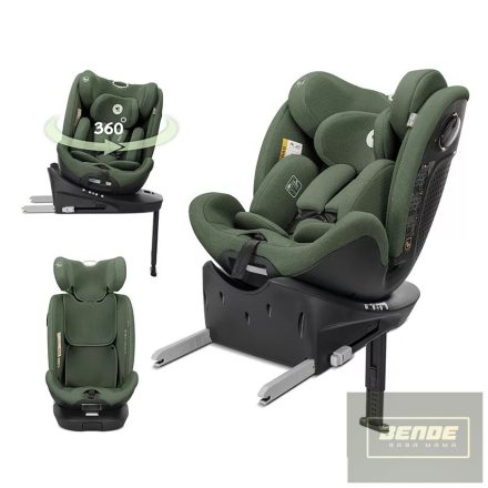 Lorelli Perseus i-Size isofix autósülés 40-150cm - Green