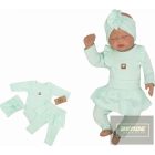 Zyzio&Zuzia Háromrészes kislány együttes-almazöld