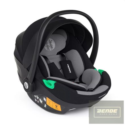 Petite&Mars Core Pro i-Size autósülés 40-87 cm (0-13 kg) - fekete-szürke