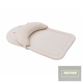   Kikkaboo matrac pocakpárnával memóriahabos játékrögzítő fülekkel Bézs velvet