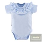 EEVI botanic rövid ujjú  body -kék