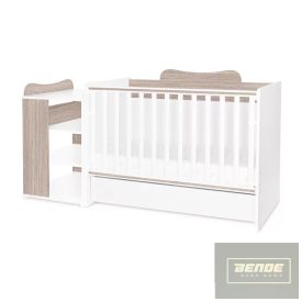 Lorelli Multi kombi ágy 190x72 - White Caffe
