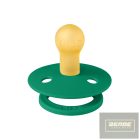 BIBS játszócumi - Colour natúr kaucsuk 0-6 hó örökzöld 1 db