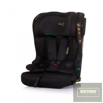 Chipolino Lux X autósülés Isofix 76-150cm - Obsidian