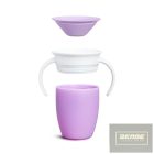Munchkin itatópohár Miracle Cup 207ml 6hó lila