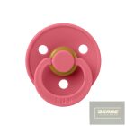 BIBS játszócumi - Colour natúr kaucsuk 0-6 hó korall 1 db tasakban