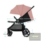 Kinderkraft sportbabakocsi Grande Plus pink