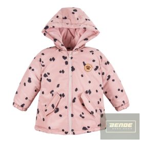 EEvi Dogs&Spots kislány télikabát  -pink