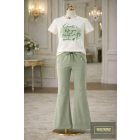 Killy zöld feliratos rövid ujjú felső -2026 tavasz