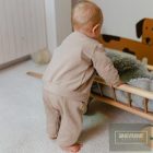 EEvi kisfiú kardigán Puppy Playtime -bézs