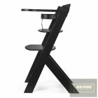 Kinderkraft etetőszék Enock fa -fekete