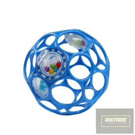 OBALL játék RATTLE 10cm dark kék 0hó+