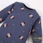 EEvi kisfiú hosszu ujjú body Puppy Playtime -kék