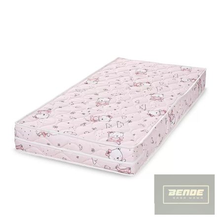 Lorelli Relax szivacs matrac 70x140x12 cm - Pink Ballerina Bear