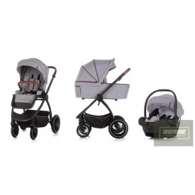   Chipolino Magnum 3az1-ben multifunkciós babakocsi - Cloud grey