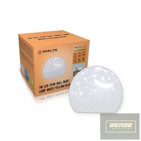   Asalite LED Éjjeli Lámpa Csillagos Gömb 1W-éjszakai fény