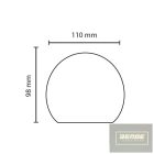 Asalite LED Éjjeli Lámpa Csillagos Gömb 1W-éjszakai fény