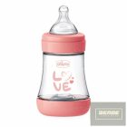 Chicco Perfect5 biofunkcionális cumisüveg 150 ml-rózsaszín