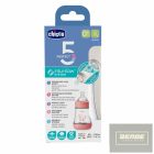 Chicco Perfect5 biofunkcionális cumisüveg 150 ml-rózsaszín