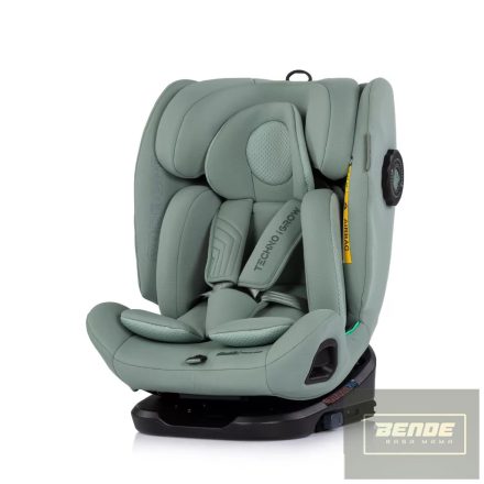 Chipolino Techno iGrow autósülés Isofix 40-150cm - matcha