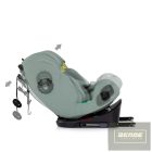 Chipolino Techno iGrow autósülés Isofix 40-150cm - matcha
