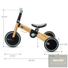 Kinderkraft tricikli/futóbicikli - 4Trike black