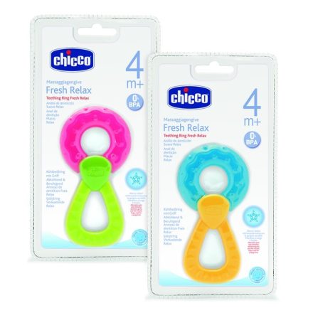 CHICCO Fresh Relax Ring hűsítő rágóka - 1 db 4h +