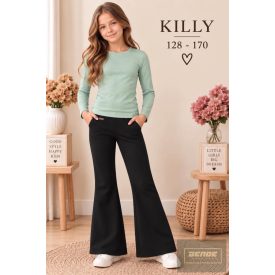 Killy , lány hosszú ujjú basic  felső -zöld