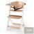 Kinderkraft etetőszék Enock fa fehér-natúr