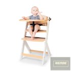 Kinderkraft etetőszék Enock fa fehér-natúr