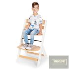 Kinderkraft etetőszék Enock fa fehér-natúr