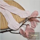 Zyzio&Zuzia Pamut harisnyanadrág jacquard mintával babáknak-púder 