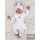 Zyzio&Zuzia Háromrészes kislány együttes-fehér