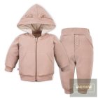 EEVI Cool Beary  kisfiú 2 részes szabadidő együttes -bézs