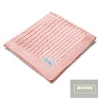 EEvi kötött pamut babatakaró 940425  100cmx75cm -lazac