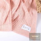 EEvi kötött pamut babatakaró 940425  100cmx75cm -lazac