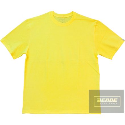 Pampress Gyermek rövid ujjú póló (citromsárga) [RPPAM00166]-unisex