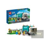 LEGO City 60386 Szelektív kukásautó
