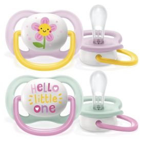   Philips AVENT SCF080/09 Ultra air játszócumi play 0-6 hó lányos 2 db