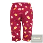 EEVI Fluffy Tails kislány leggings -bordó mintás