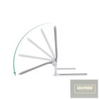 Fillikid leesésgátló - boxspring-ágyra is - Lara 150x60cm szürke 289-60-07