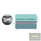 Fillikid leesésgátló - boxspring-ágyra is - Lara 150x60cm szürke 289-60-07