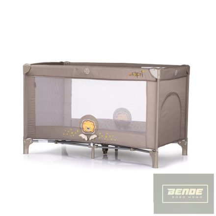 Chipolino Capri fix utazóágy - Lion beige