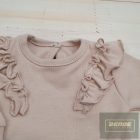 Zyzio&Zuzia  kislány fodros body -bézs álom