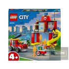 LEGO City 60375 Tűzoltóállomás és tűzoltóautó