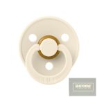 BIBS játszócumi - Colour natúr kaucsuk 0-6 hó krémfehér 1 db tasakban