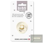 BIBS játszócumi - Colour natúr kaucsuk 0-6 hó krémfehér 1 db tasakban