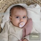 BIBS játszócumi - Colour natúr kaucsuk 0-6 hó krémfehér 1 db tasakban